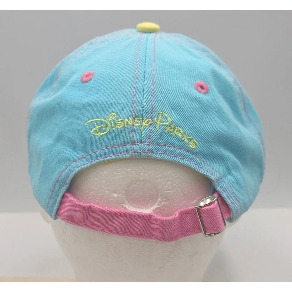 Disney Parks Frequent Flyer Hat Adult Strapback Blue Dumbo Baseball Cap